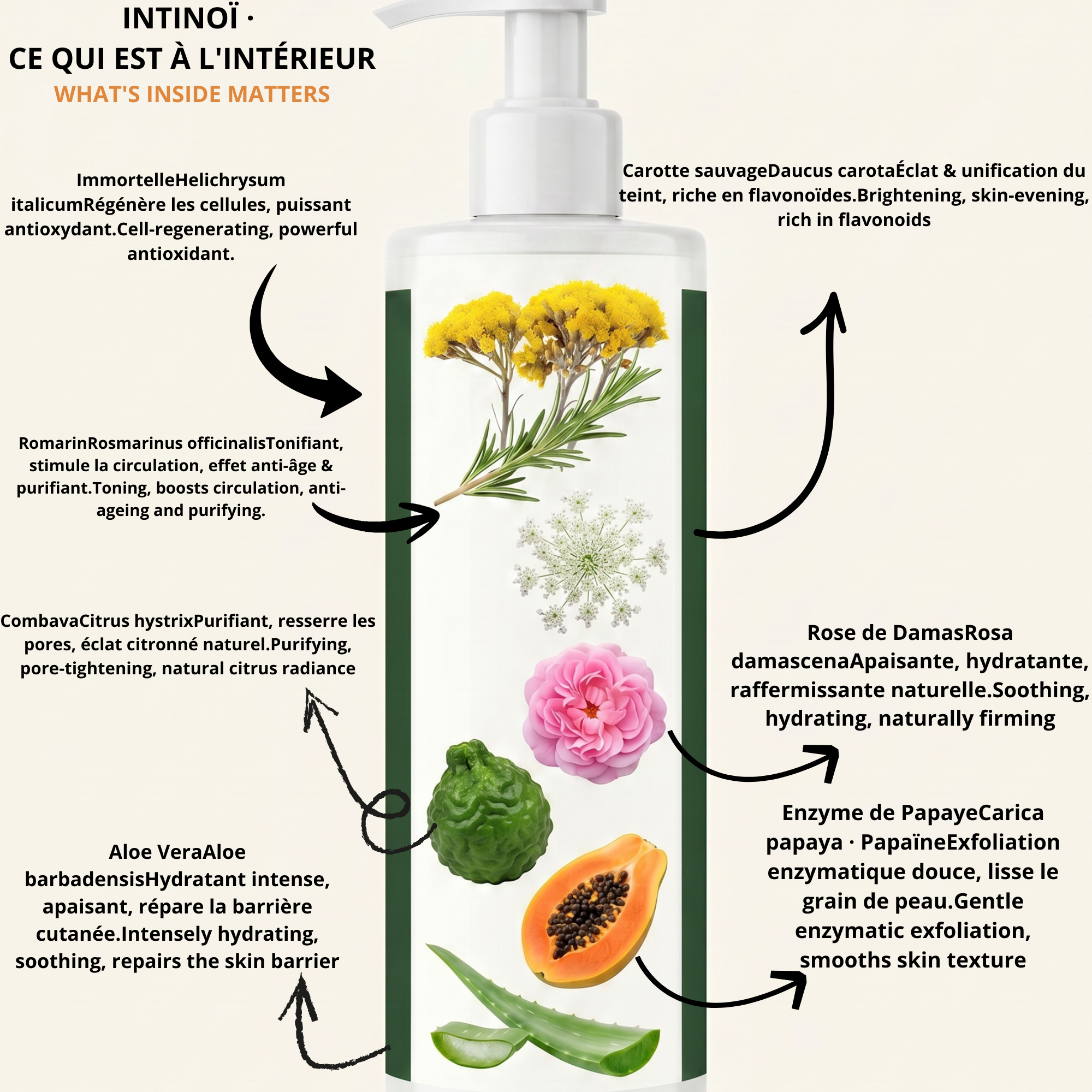 Mousse Astringente Purifiante n°1 — Synergie de 5 Hydrolats-Anti Acné· 150 ml